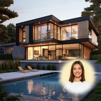 HOME EXTERIOR PHOTO FRAME